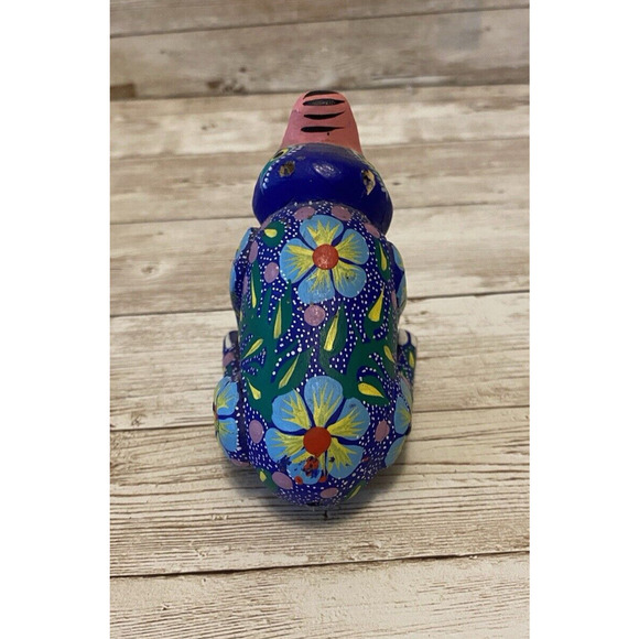 Pig Alebrije Oaxacan Wood Carving Handcrafted Mexican Folk Art Signed - Picture 3 of 7